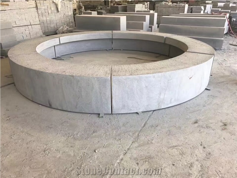 China Stone Supplier G603 Curved Kerbstone with Factory Direct Price