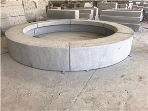 China Stone Supplier G603 Curved Kerbstone with Factory Direct Price