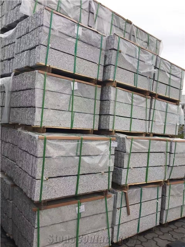 China Stone Supplier G603 Curved Kerbstone with Factory Direct Price