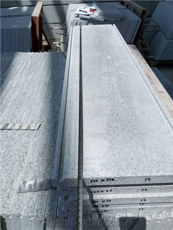Hubei New G603 Granite Stairs for Projects