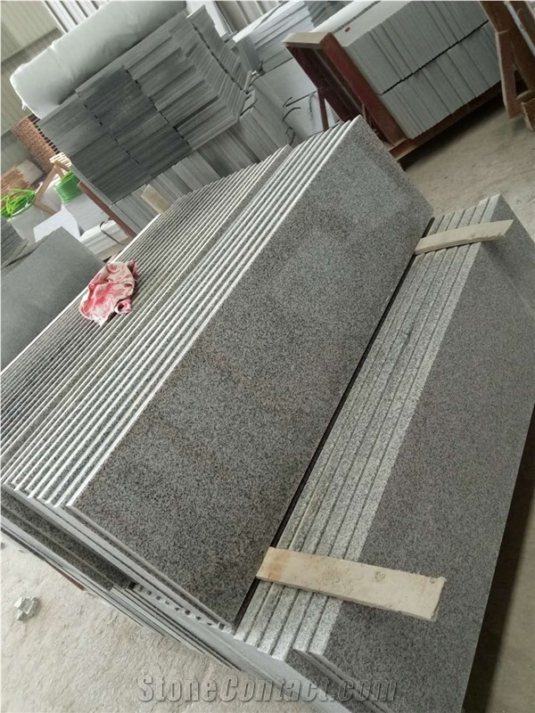 Natural Stone Grey Granite G603 for Floor, Steps and Wall Spiral Staircase
