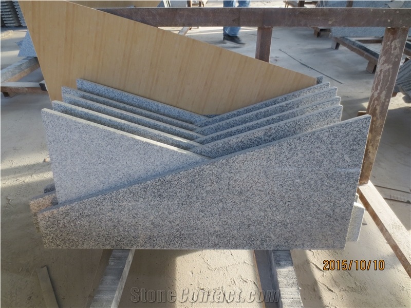 Natural Stone Grey Granite G603 for Floor, Steps and Wall Spiral Staircase