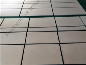 Moca Cream Beige Limestone Pattern Tile Floor Paving Panel,Crema Coral Stone Sheet Gofar