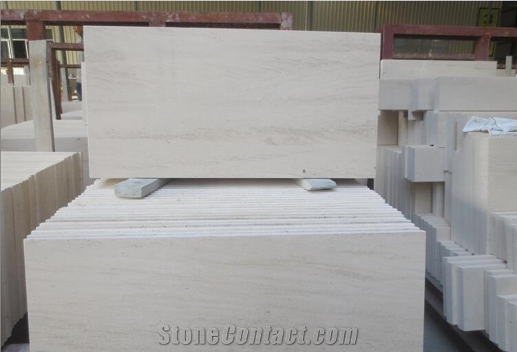 Moca Cream Beige Limestone Pattern Tile Floor Paving Panel,Crema Coral Stone Sheet Gofar