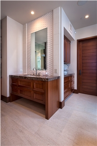 Moca Cream Limestone Bathroom Floor Paving Cover Panel Tiles,Beige Coral Stone Wall