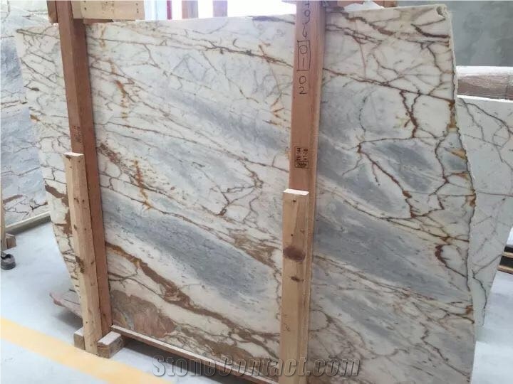 Blue Solare Marble Block, Turkey Blue Marble