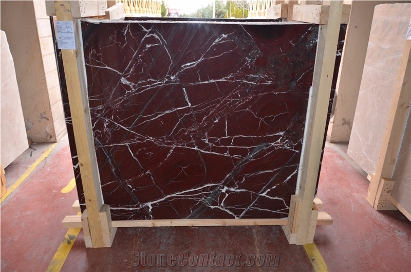 Rosso Levanto Marble Slabs & Tiles, Turkey Red Marble
