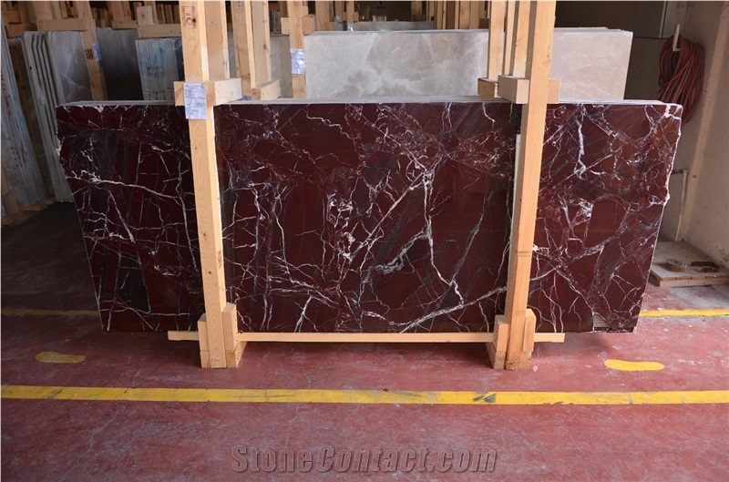 Rosso Levanto Marble Slabs & Tiles, Turkey Red Marble