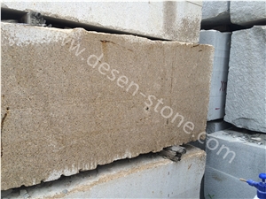 G682 Giallo Rusty Yellow/Padang Gelb/Sand Gold Granite Stone Blocks