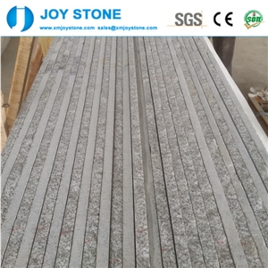 Cheap Flamed Fire Finish G603 Bianco Crystal Grey Granite Slabs Tiles
