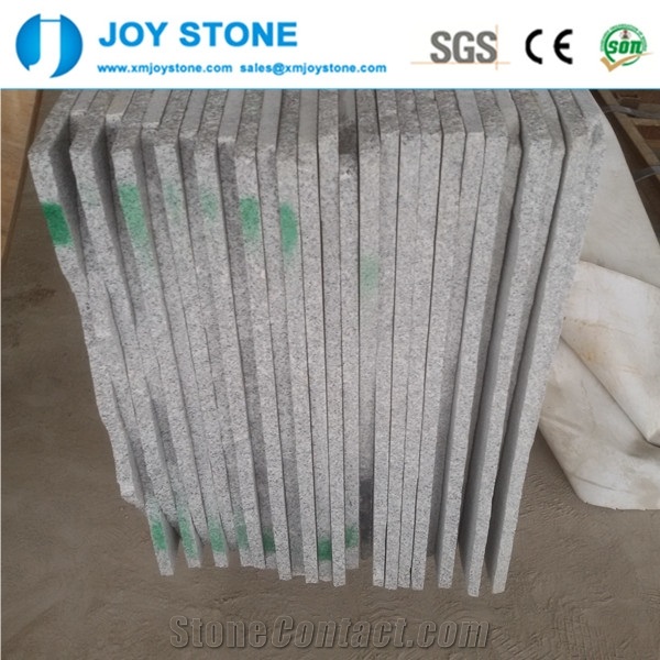 Cheap Flamed Fire Finish G603 Bianco Crystal Grey Granite Slabs Tiles