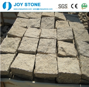 Cheap Natural Split Yellow Rusty Granite G682 Paving Cube Stone Floor