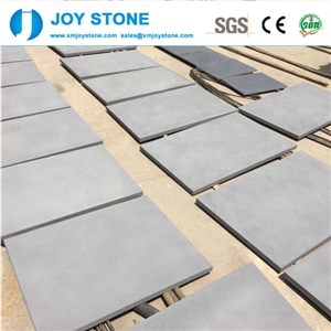 Chinese Cheap Custom Size Tiles Hainan Black Basalt 24 X24