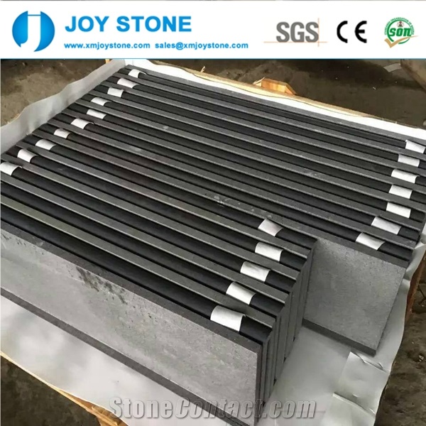 Chinese Cheap Custom Size Tiles Hainan Black Basalt 36x36