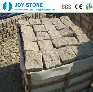 G682 Yellow Rustic Granite Sunset Gold Natural Split Flamed Paver Cheap 2018