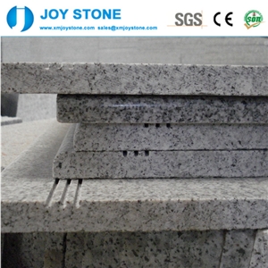 Whole Sales Cheap Flamed G603 Bianco Crystal Granite Stair Riser Step