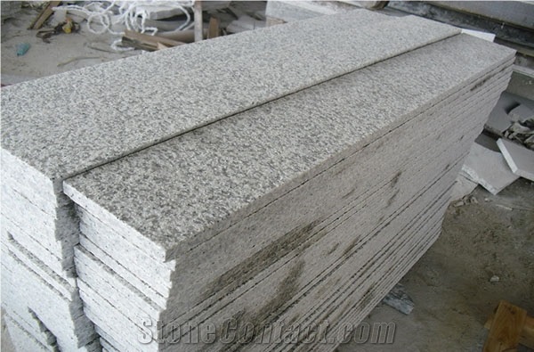 Alternative Flamed G655 White Granite Stair Steps