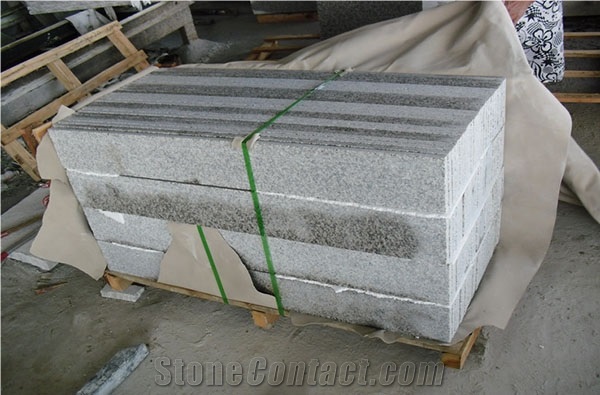 Alternative Flamed G655 White Granite Stair Steps