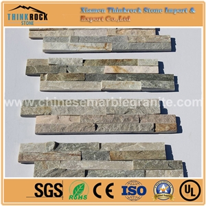 Dramatic Mix Of Rich Colors Muticolor Brown Ledge Stone Veneer