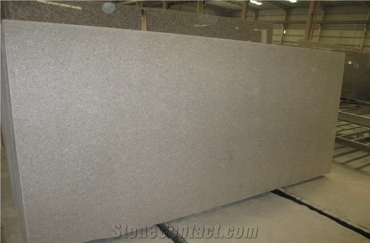 G681 Granite Flamed Shijing Sunset Red Granite Wall Tiles