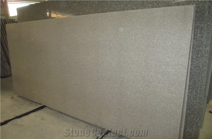 G681 Granite Flamed Shijing Sunset Red Granite Wall Tiles