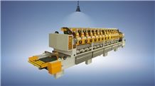 15 Heads Polishing and 6 Caliber Machine for the Granite