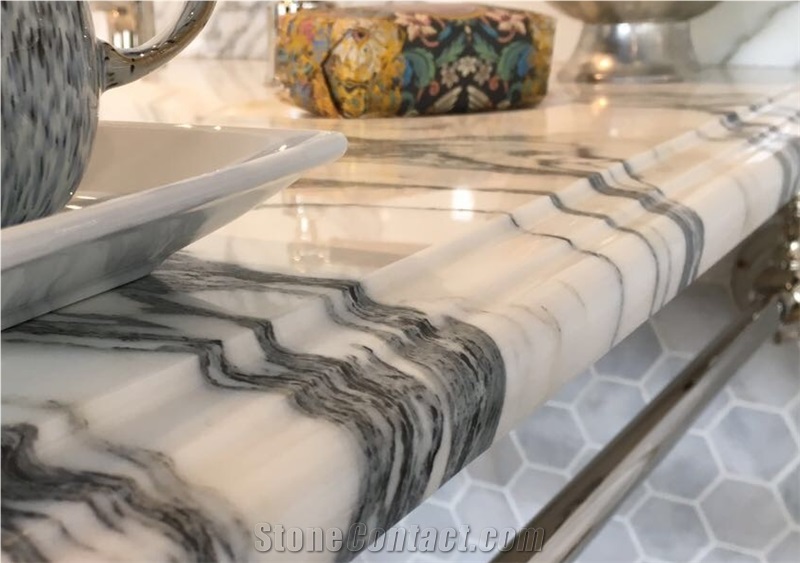 Calacatta Carrara Bath Design