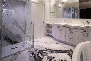 Calacatta Carrara Bath Design