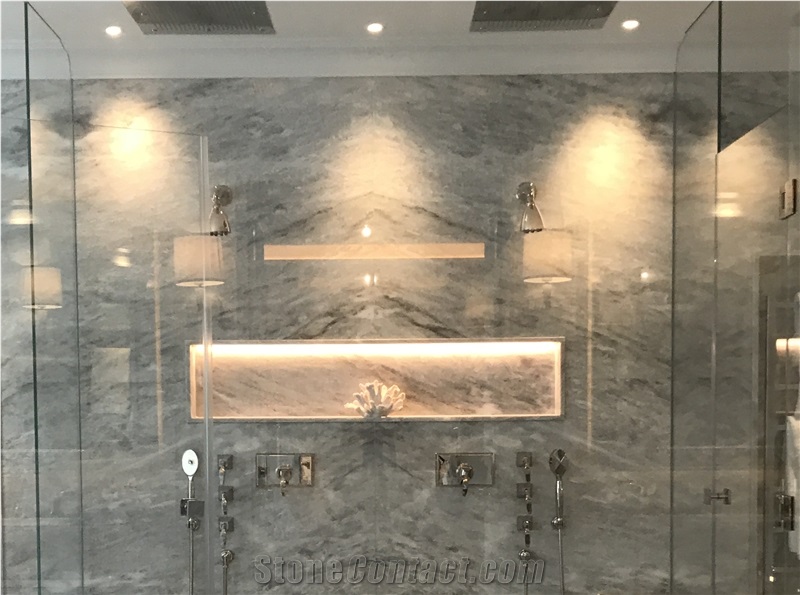 Calacatta Carrara Bath Design