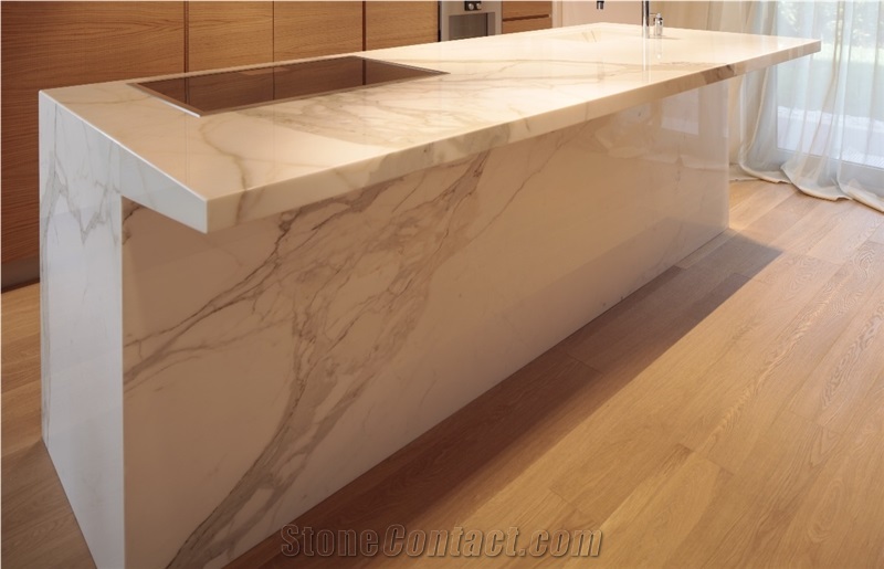 Calacatta Carrara Bath Design