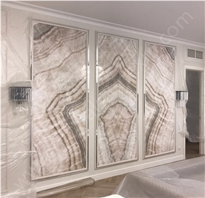 Beige Onyx Slab & Tile, China Beige Onyx