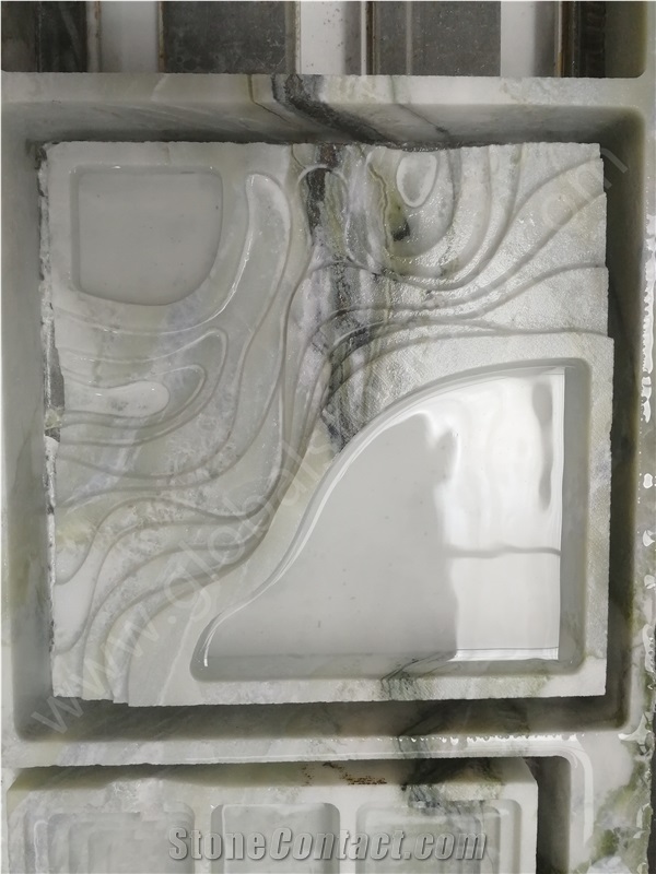 Magic Seaweed Marble Sculpture