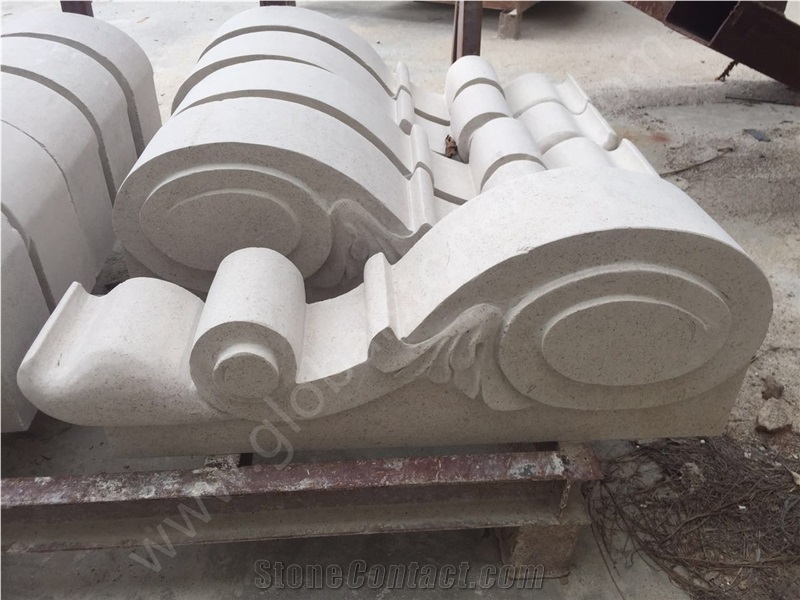 Moca Cream Limestone Sculpture Wall Stone