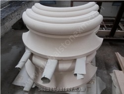 Moca Cream Limestone Sculpture Wall Stone