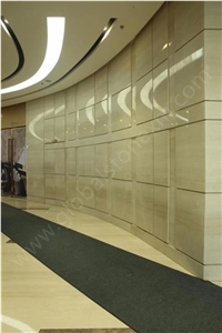 Serpeggiante Marble Column, Serpeggiante Tiles, Beige Marble Tiles