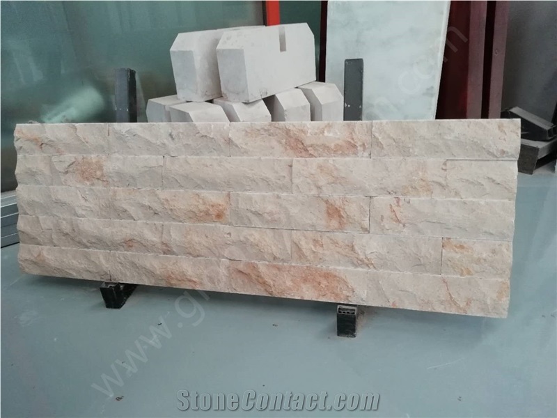 Tippy Beige Limestone Tiles and Slabs, Walling Tiles