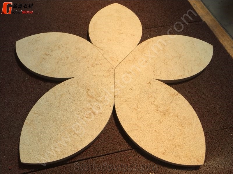 Tippy Beige Limestone Walling Tiles,Cnc Wall Panel