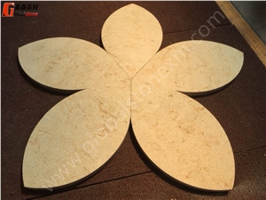 Tippy Beige Limestone Walling Tiles,Cnc Wall Panel