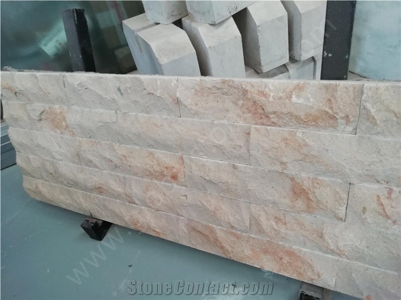 Tippy Beige Limestone Walling Tiles,Cnc Wall Panel