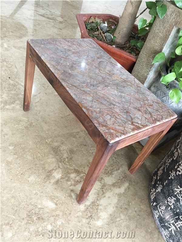 Violet Glod Marble Slab Tile Panel Interial Decorations