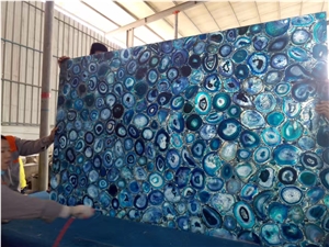Brown Agate Gemstone Desk Tops, Kitchen Island Tops,Countertops