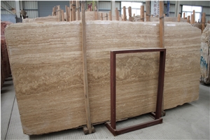 Imported Wooden Travertine Slabs & Tiles,Brown Wood Travertine Slabs
