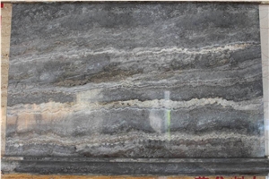 Iran Takab Silver Travertine Slab & Tile,Iran Grey Travertine Flooring