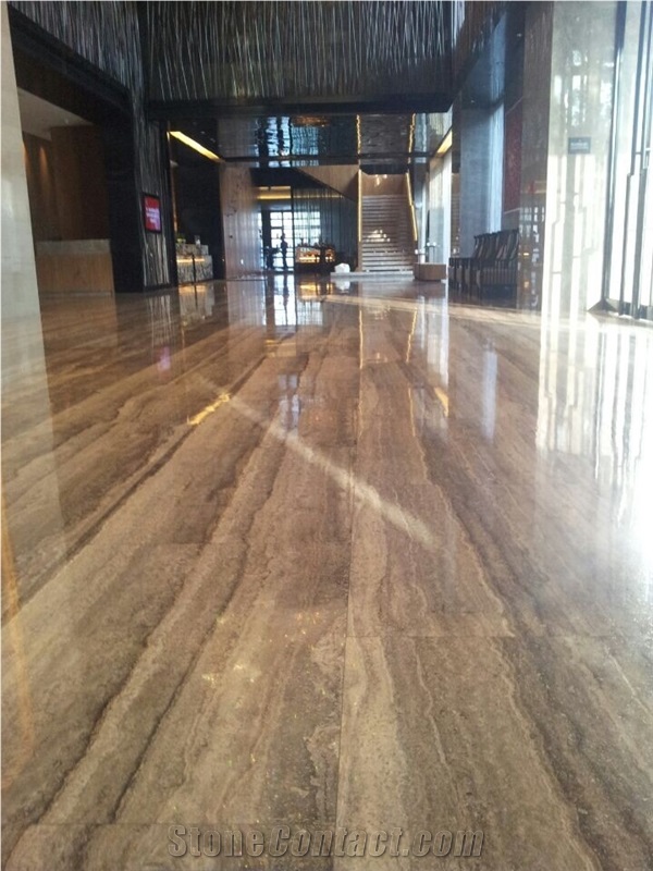 Iran Takab Silver Travertine Slab & Tile,Iran Grey Travertine Flooring