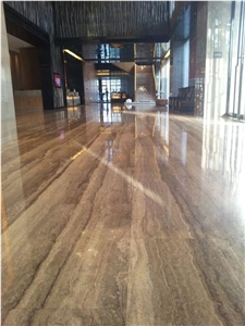 Iran Takab Silver Travertine Slab & Tile,Iran Grey Travertine Flooring
