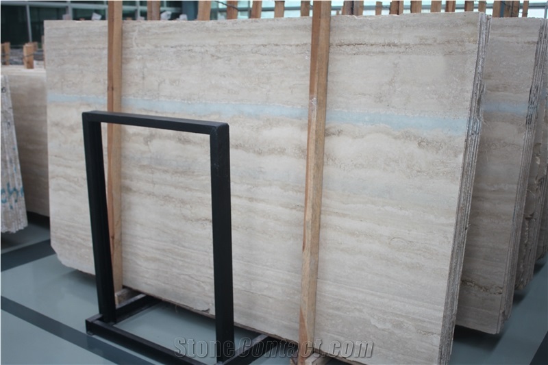 Italy Travertino Charlotte Slabs & Tiles,Italian Blue Travertine Tiles
