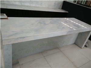 Luxury Translucent Blue Sky Onyx Kitchen Top,Blue Onyx Desk Tops