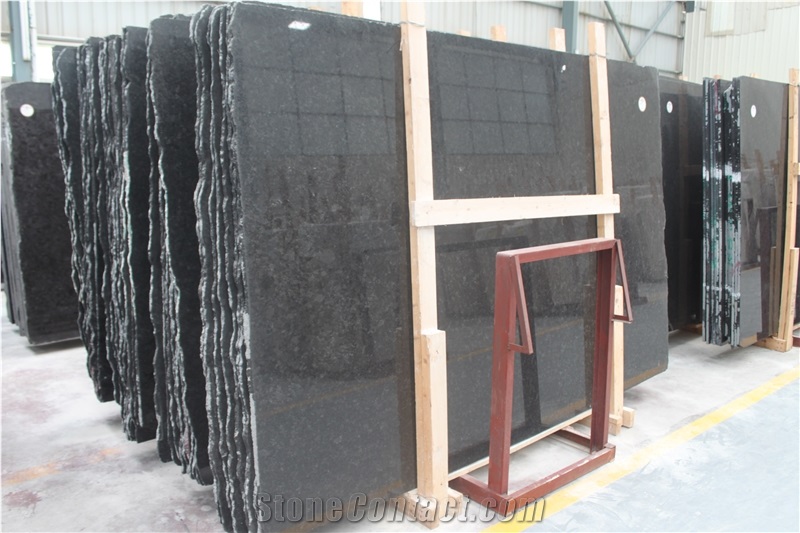 Negro Angola Granite,Angola Black Granite,Labrador Angola Granite Slab