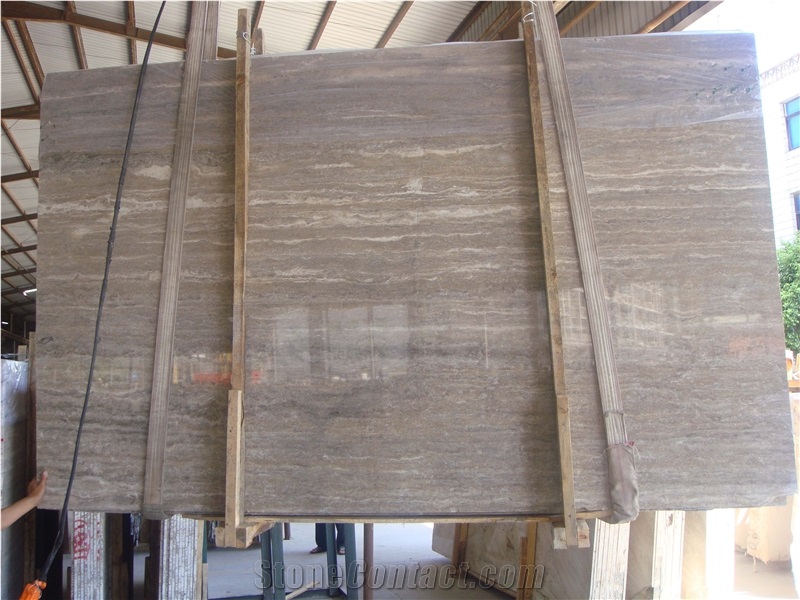 Walnut Travertino/Marron Alhambra Travertine Slabs & Tiles from Iran