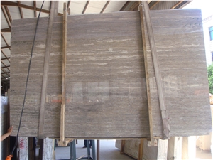Walnut Travertino/Marron Alhambra Travertine Slabs & Tiles from Iran